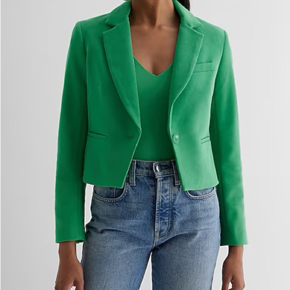Express Cropped Blazer
